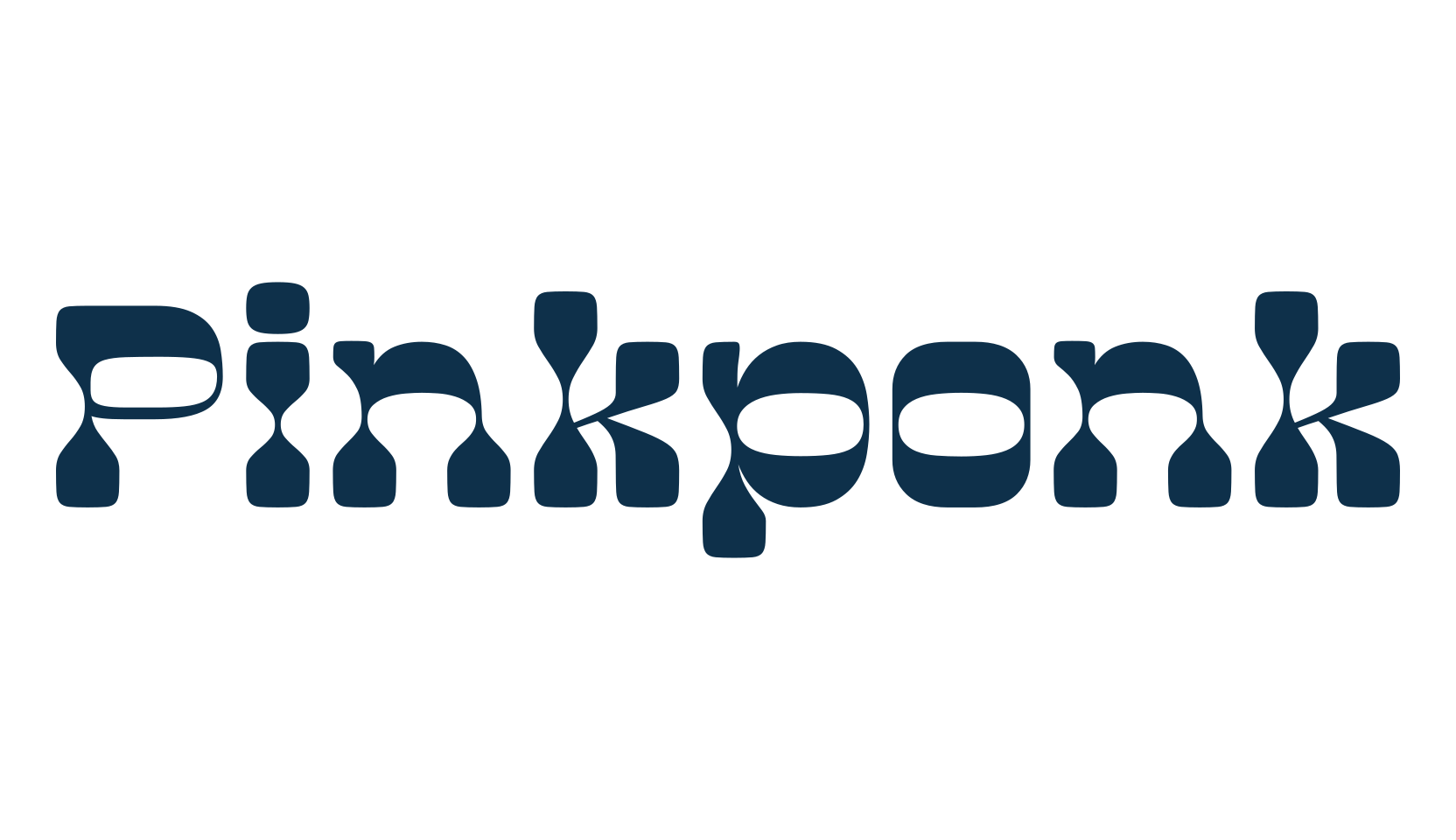 Pinkponk, fancy groovy decorative font preview
