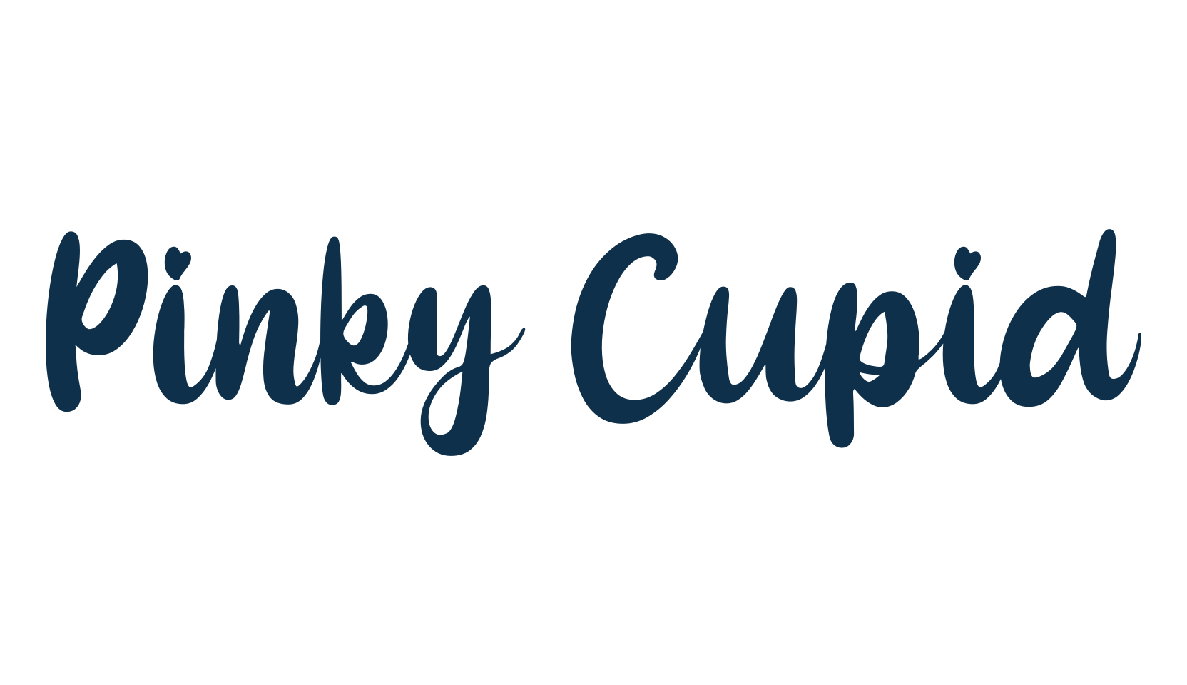 Pinky Cupid, fancy decorative font preview