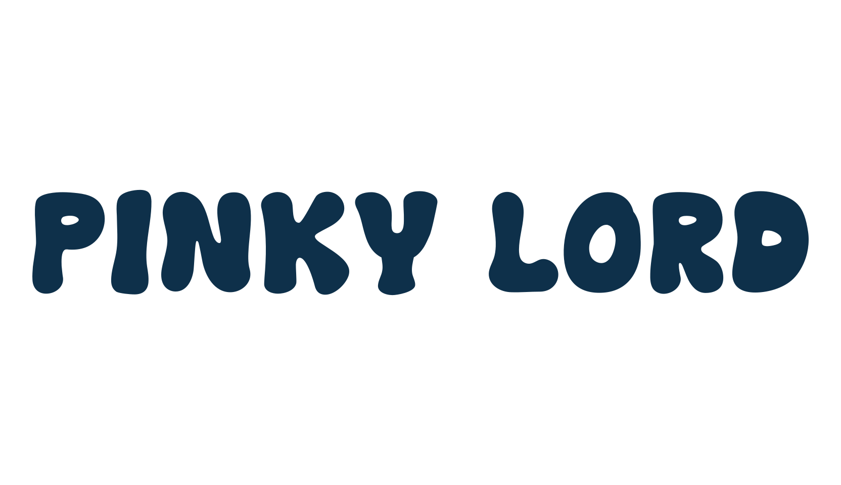 Pinky Lord, fancy cartoon decorative font preview