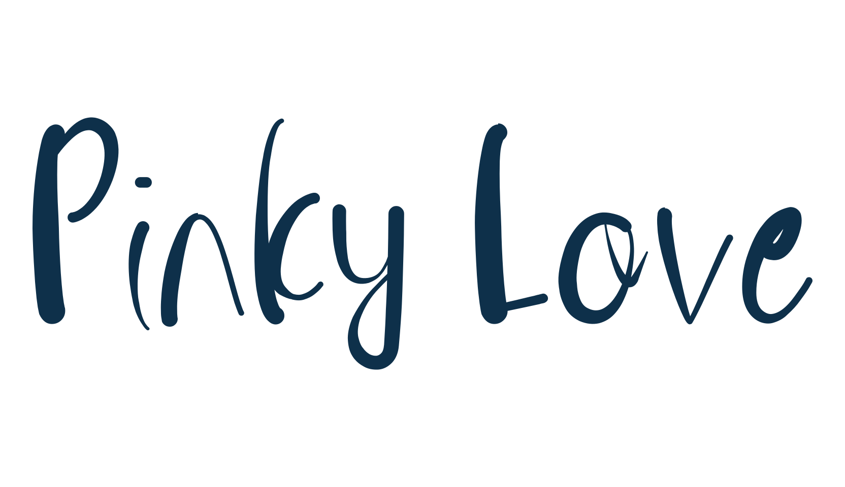 Pinky Love (pinky-love), fancy various decorative script calligraphy font preview