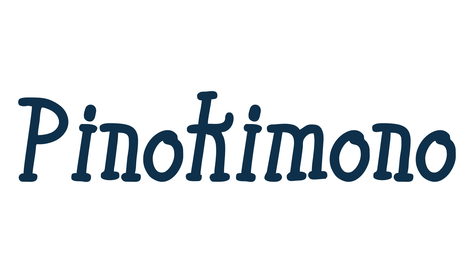 Pinokimono, cartoon font preview