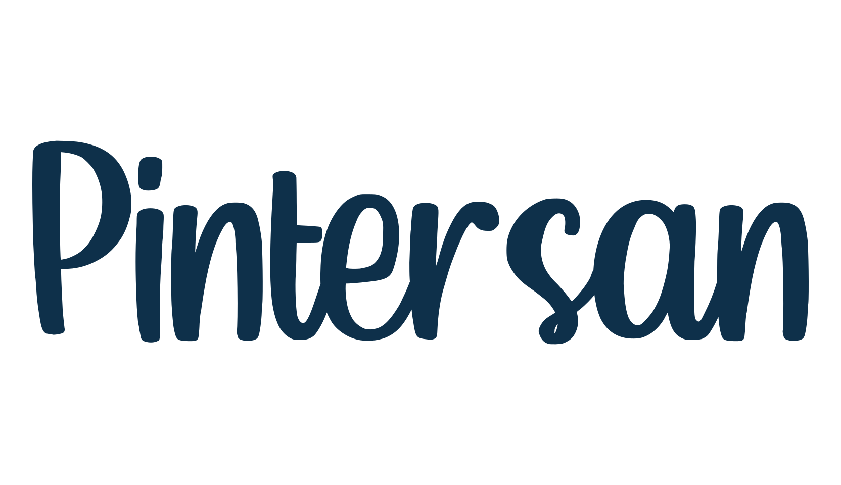 Pintersan, various font preview