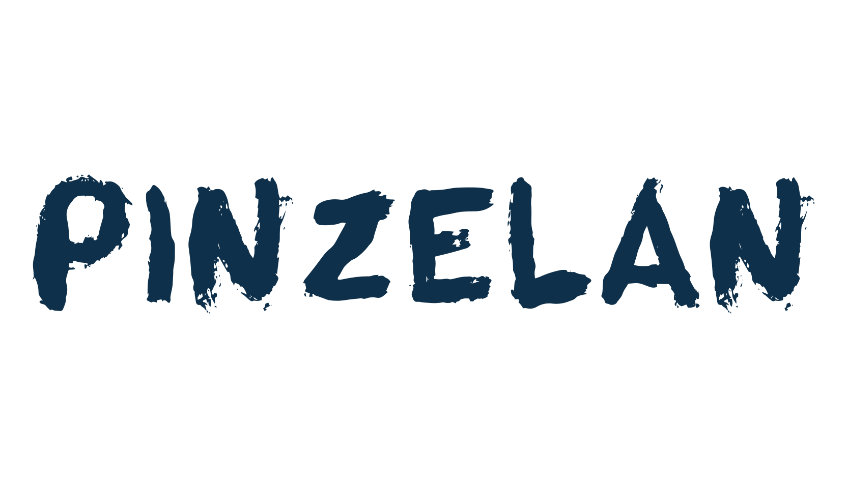 Pinzelan, brush font preview
