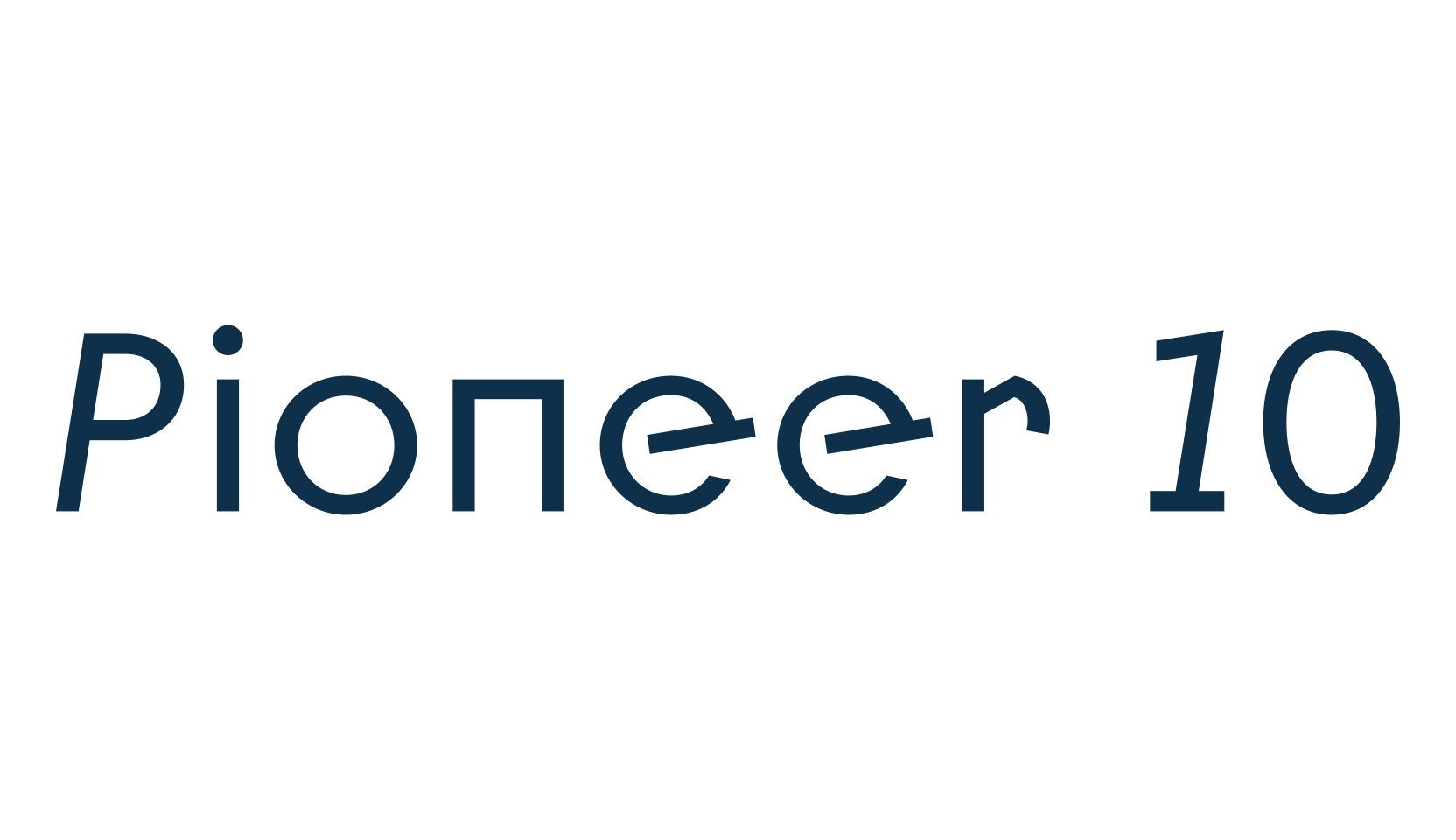 Pioneer 10, fancy various decorative font preview