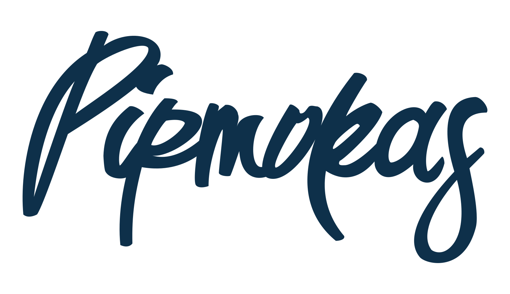 Pirmokas, fancy decorative font preview