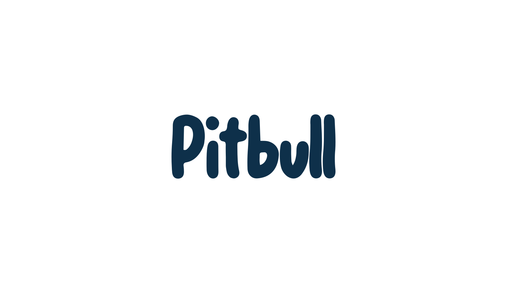 Pitbull, handwriting font preview