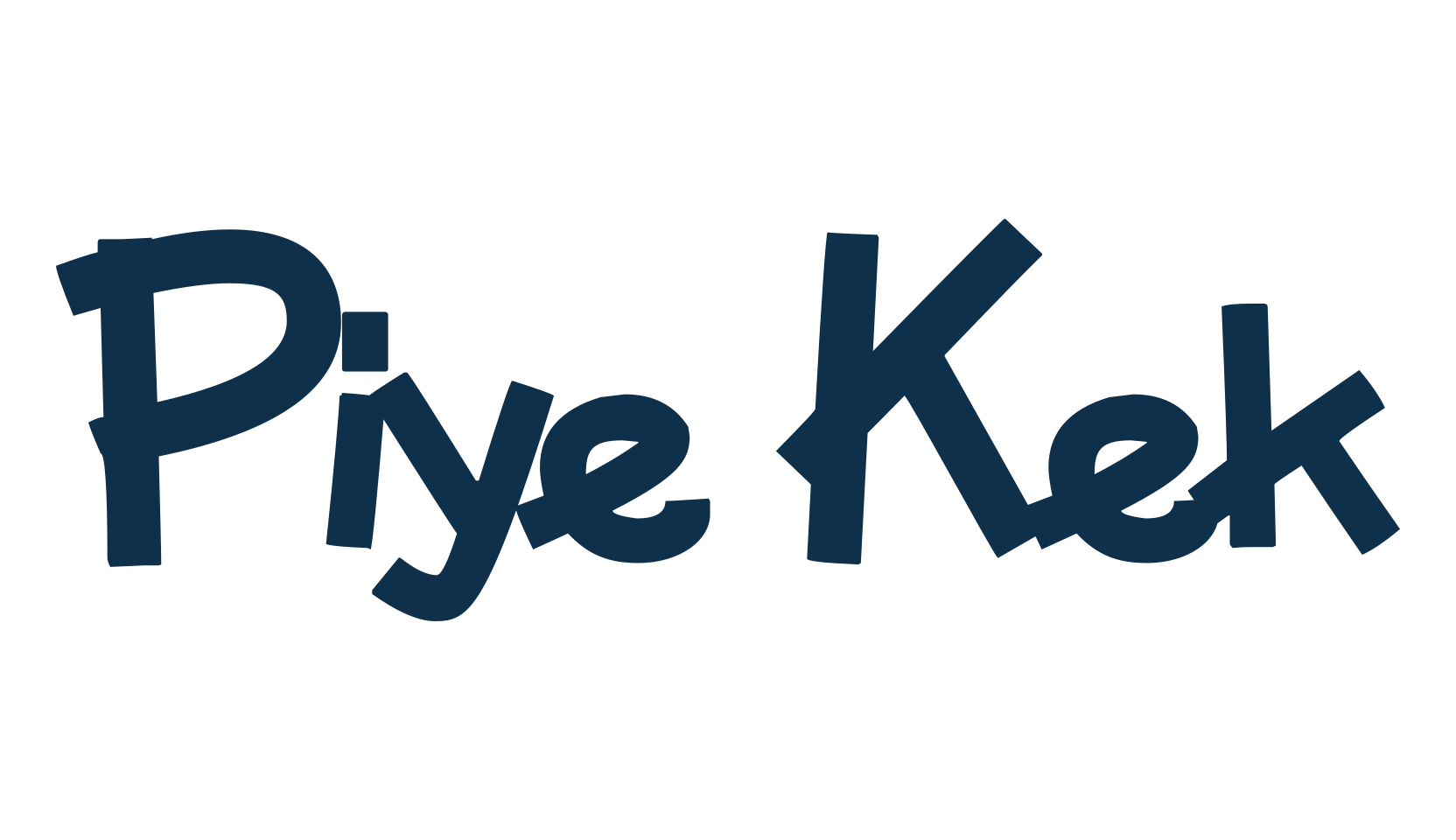 Piye Kek, fancy various decorative font preview