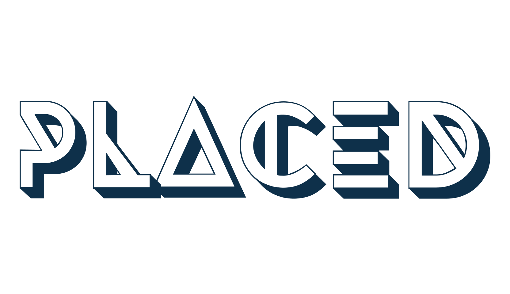 Placed, fancy various decorative font preview