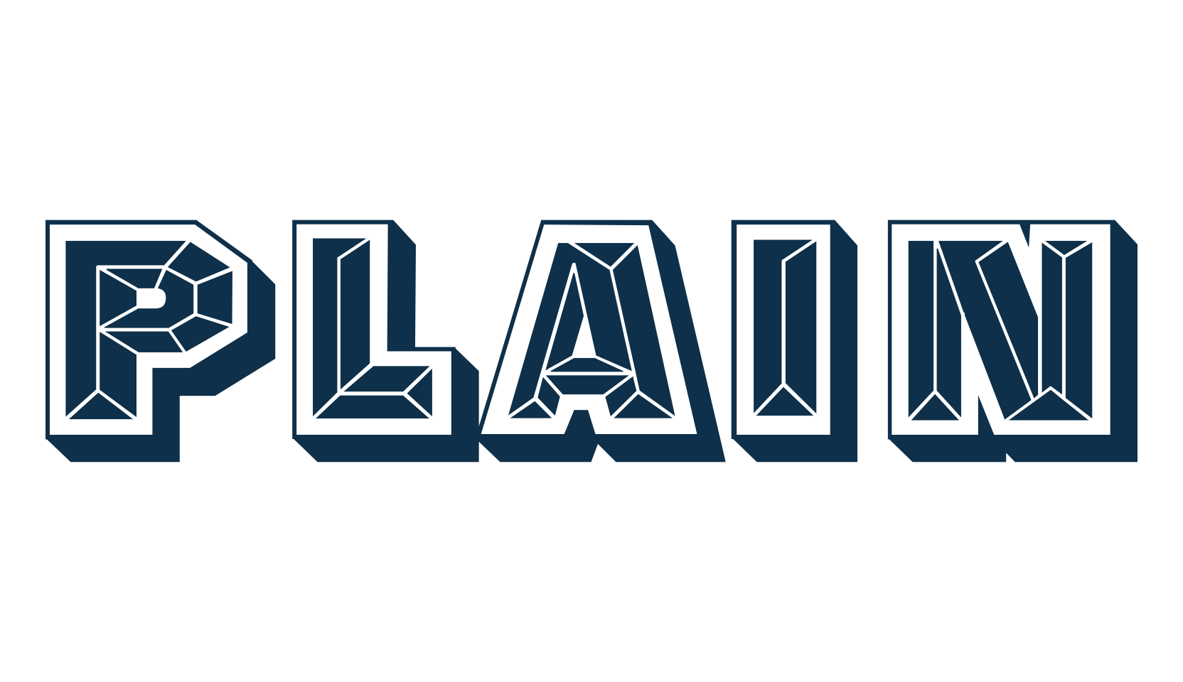 Plain, decorative font preview