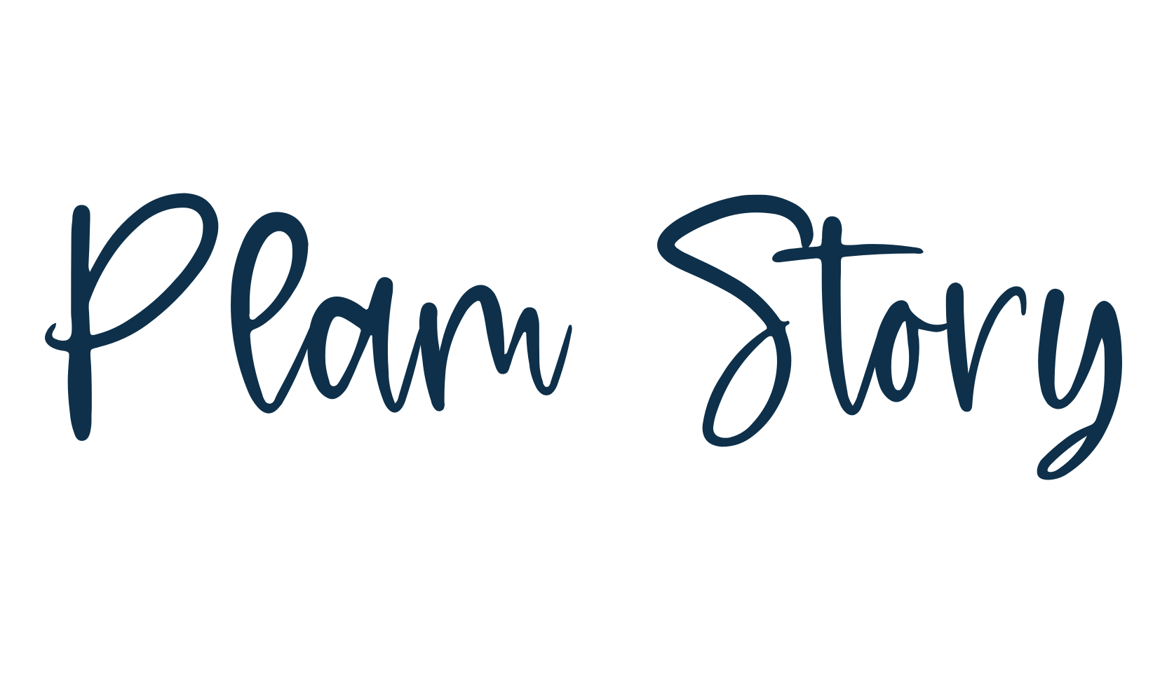 Plam Story, script handwritten fancy decorative calligraphy font preview