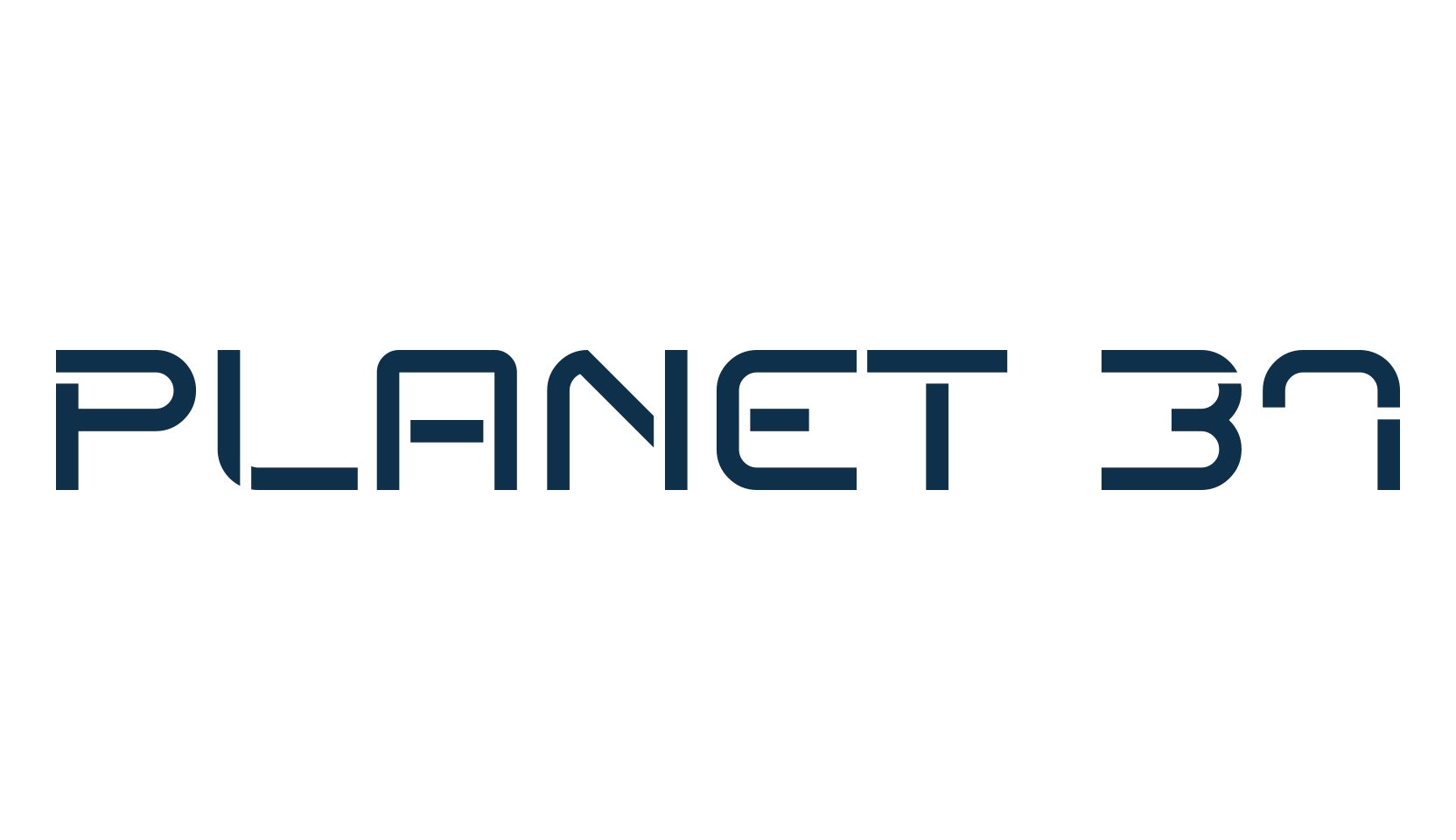 Planet 37, techno sci-fi font preview