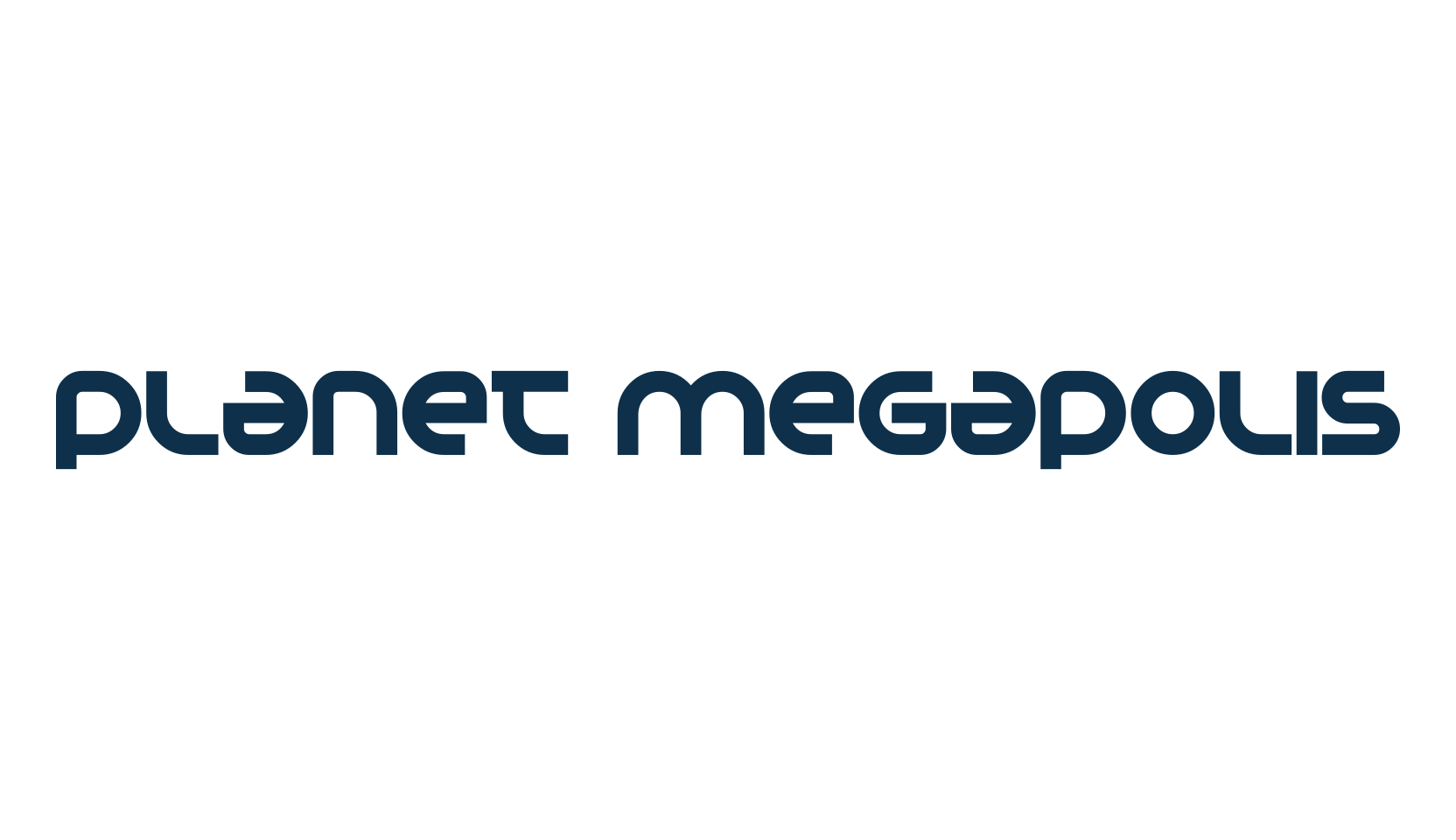 Planet Megapolis, sci-fi font preview
