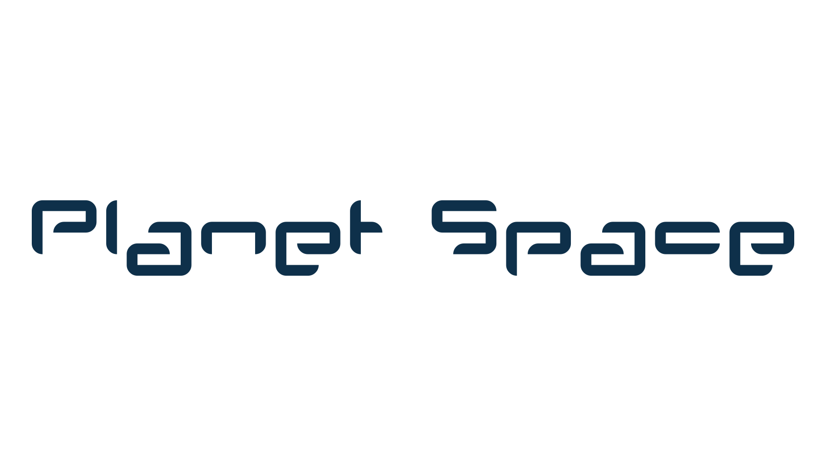 Planet Space, sci-fi font preview