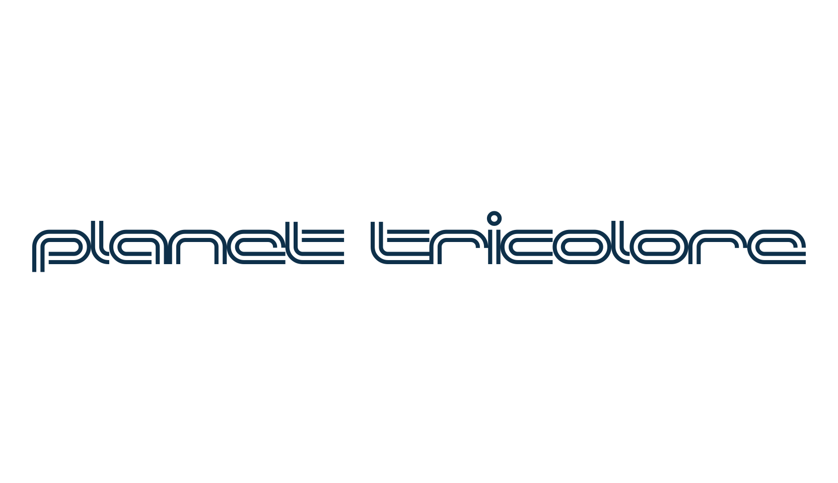 Planet Tricolore, sci-fi font preview