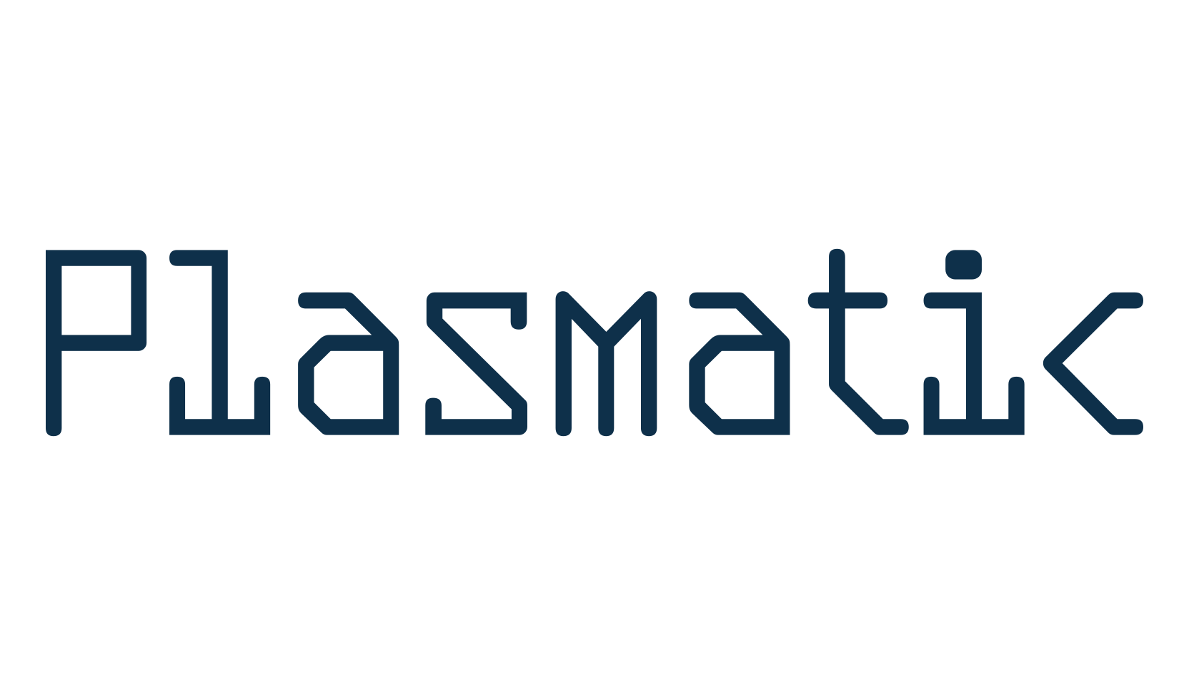 Plasmatic, fancy various techno sci-fi font preview