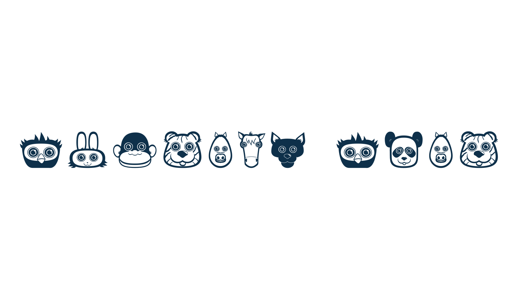 Plastic Pets, display market font preview