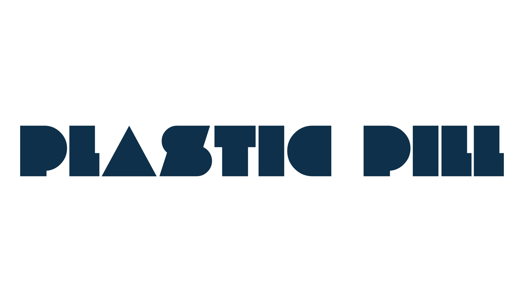 Plastic Pill, fancy various techno sci-fi font preview