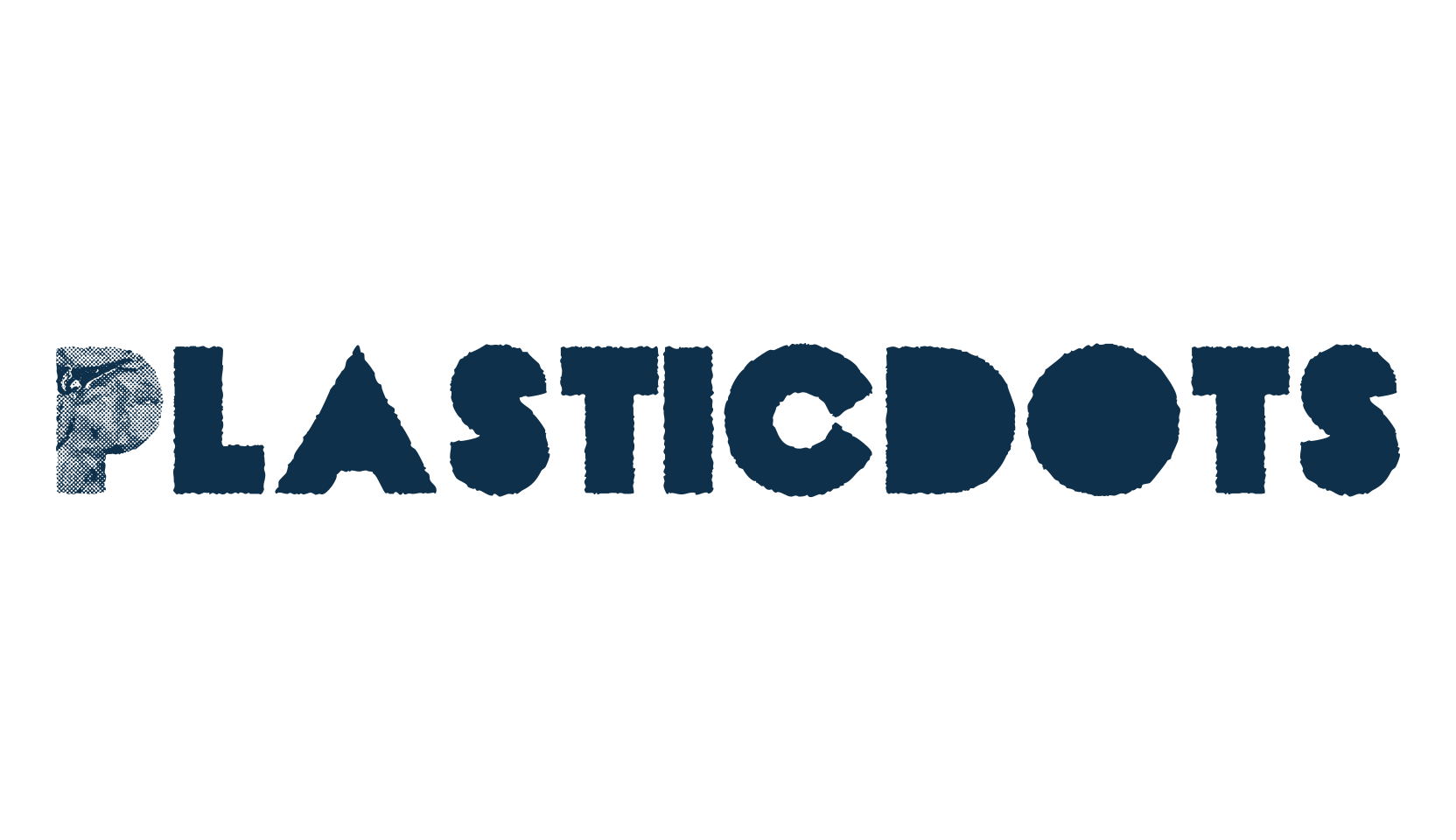 Plasticdots, decorative font preview