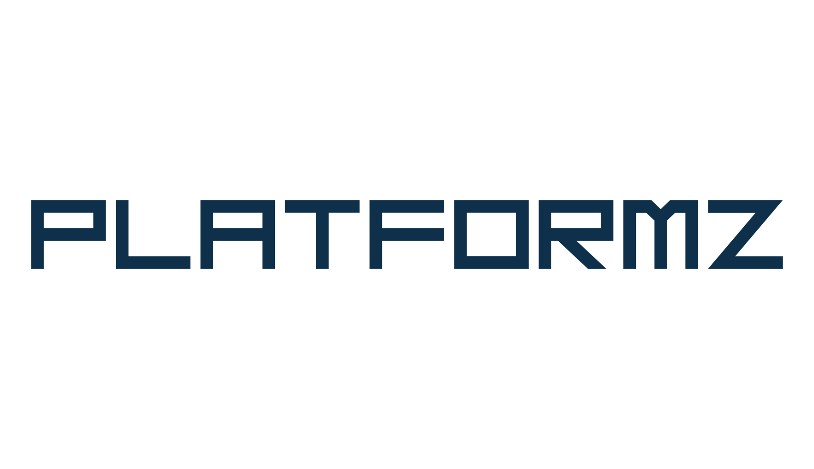 Platformz, sans serif font preview