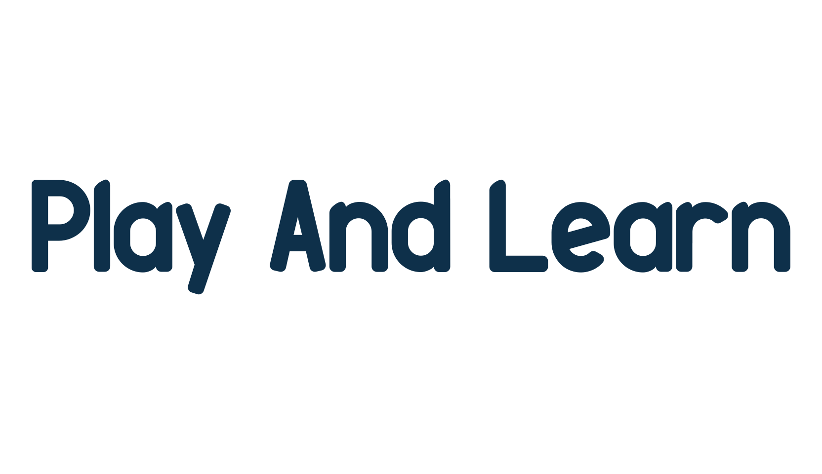 Play And Learn, sans serif font preview