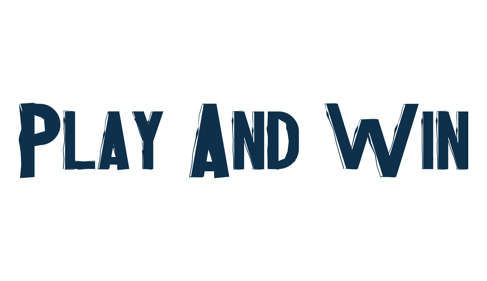 Play And Win, fancy various decorative font preview