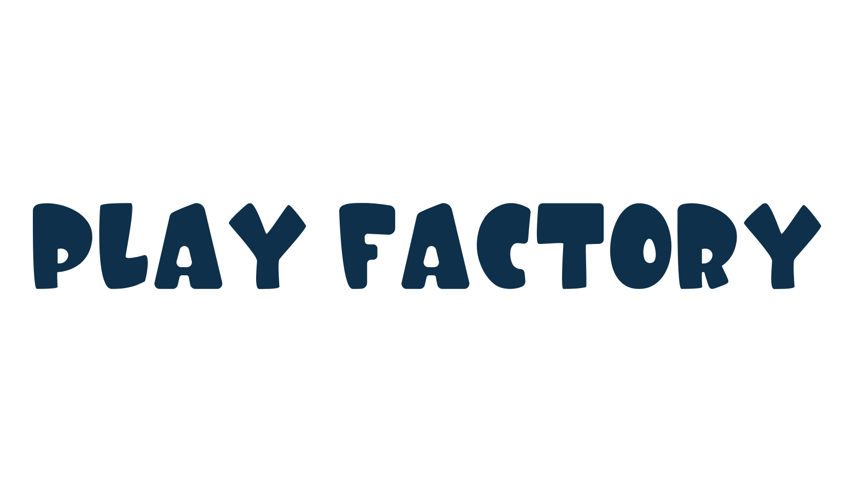 Play Factory, fancy cartoon decorative font preview