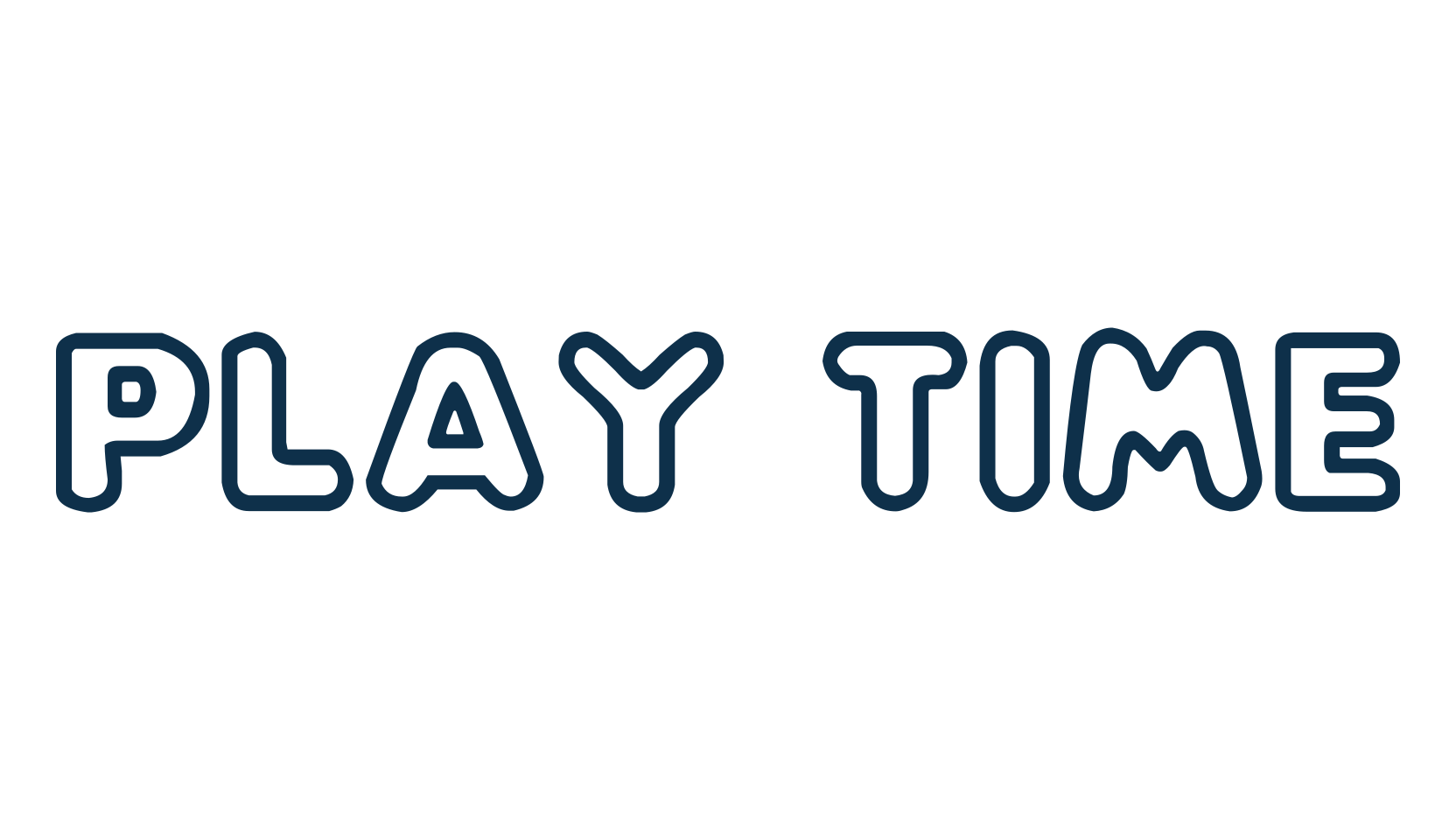 Play Time (play-time-2), cartoon font preview