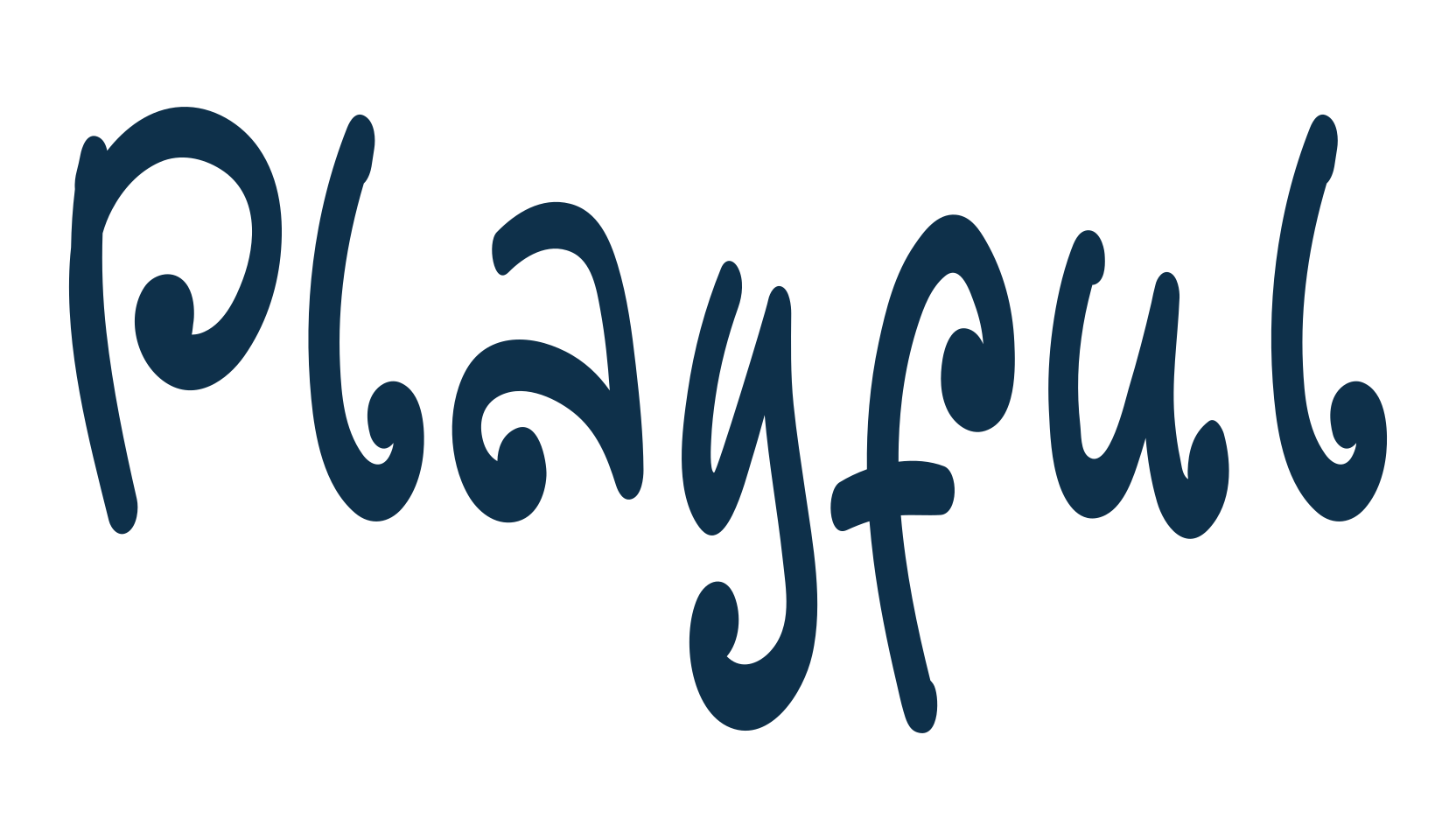 Playful, cartoon font preview