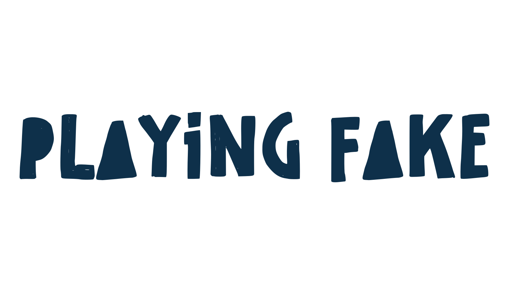 Playing Fake, various font preview