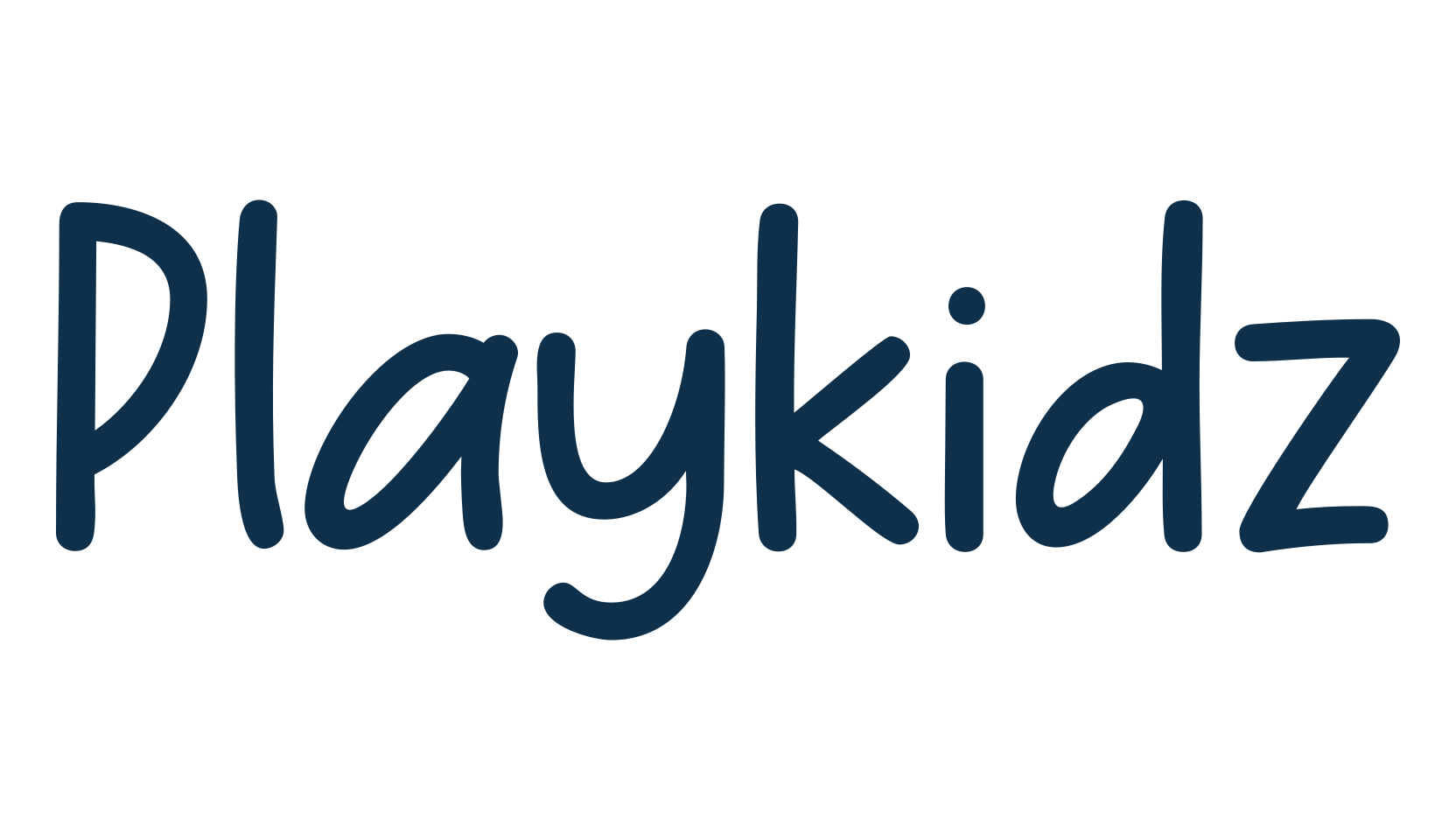 Playkidz, fancy cartoon decorative comic font preview