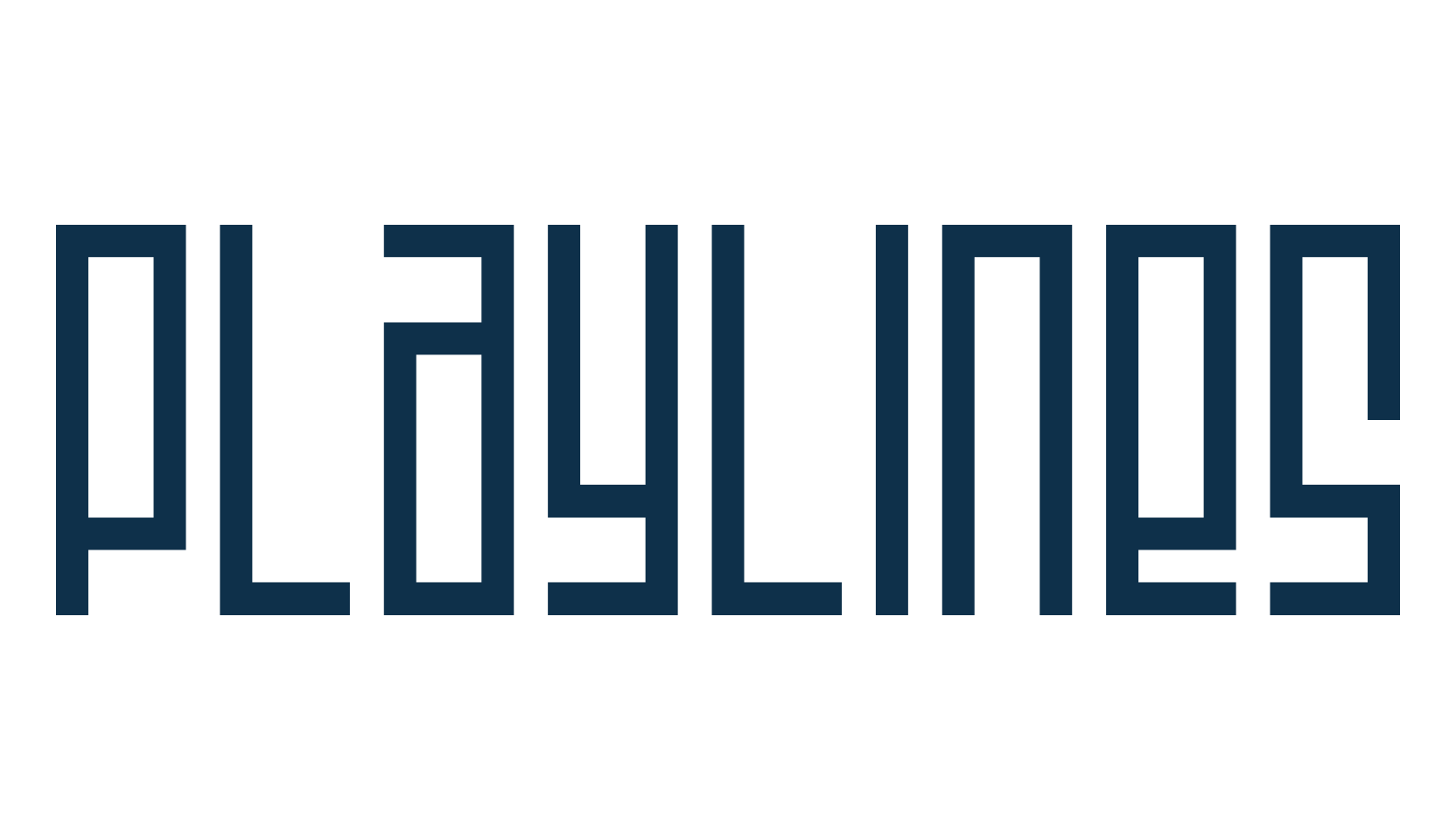 Playlines, fancy various decorative font preview