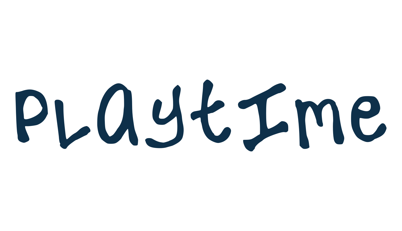 Playtime (playtime-3), cartoon font preview