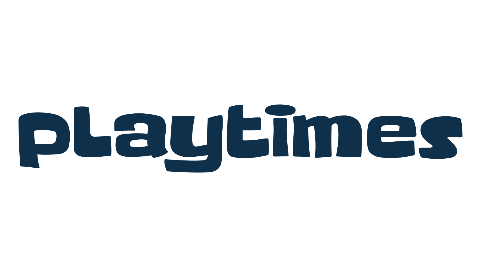 Playtimes, fancy groovy decorative font preview