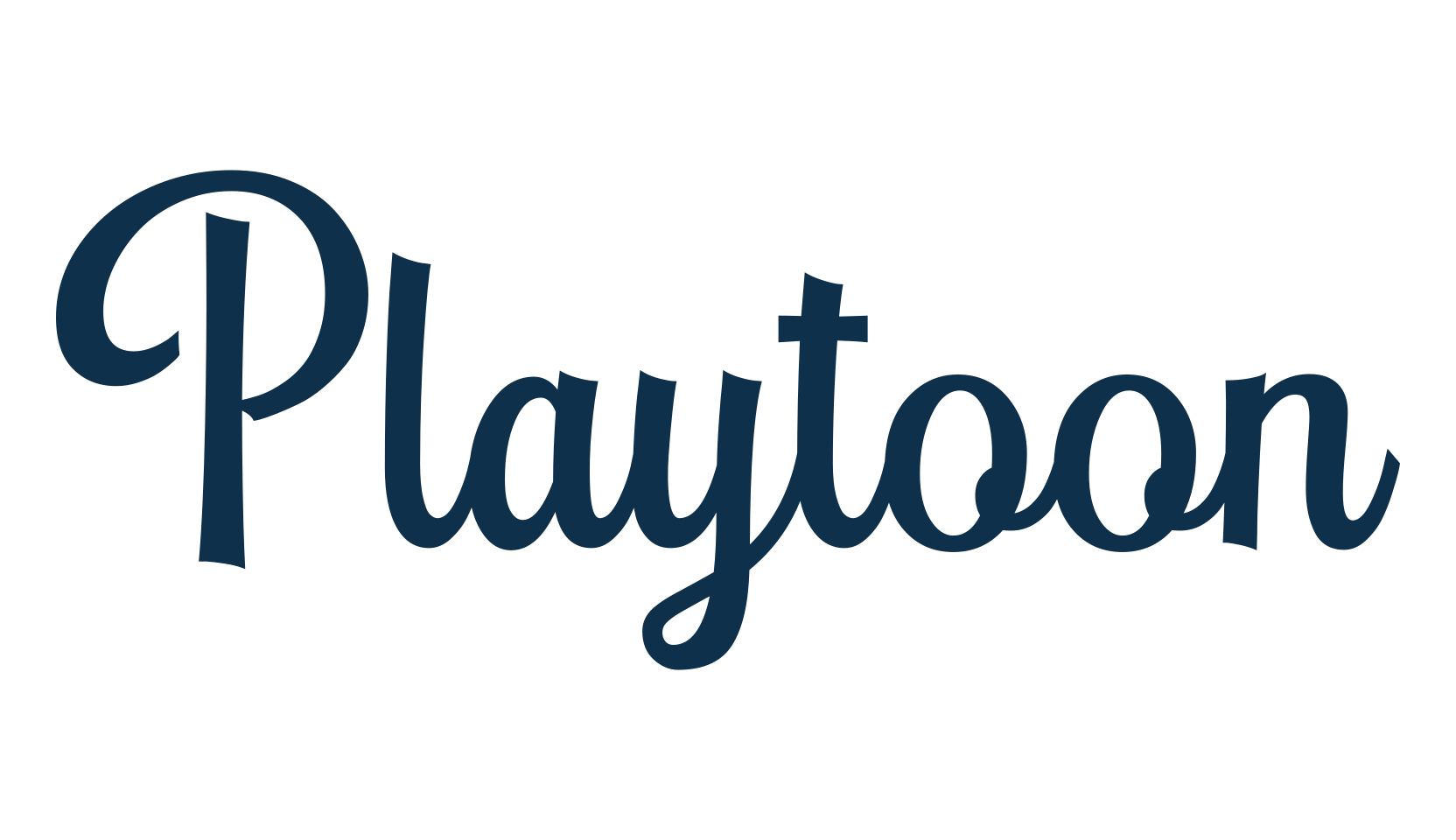Playtoon, various font preview