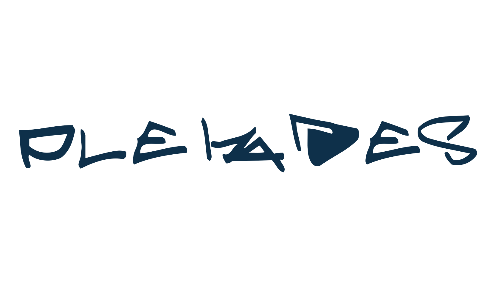 Pleiades, script graffiti fancy decorative calligraphy font preview