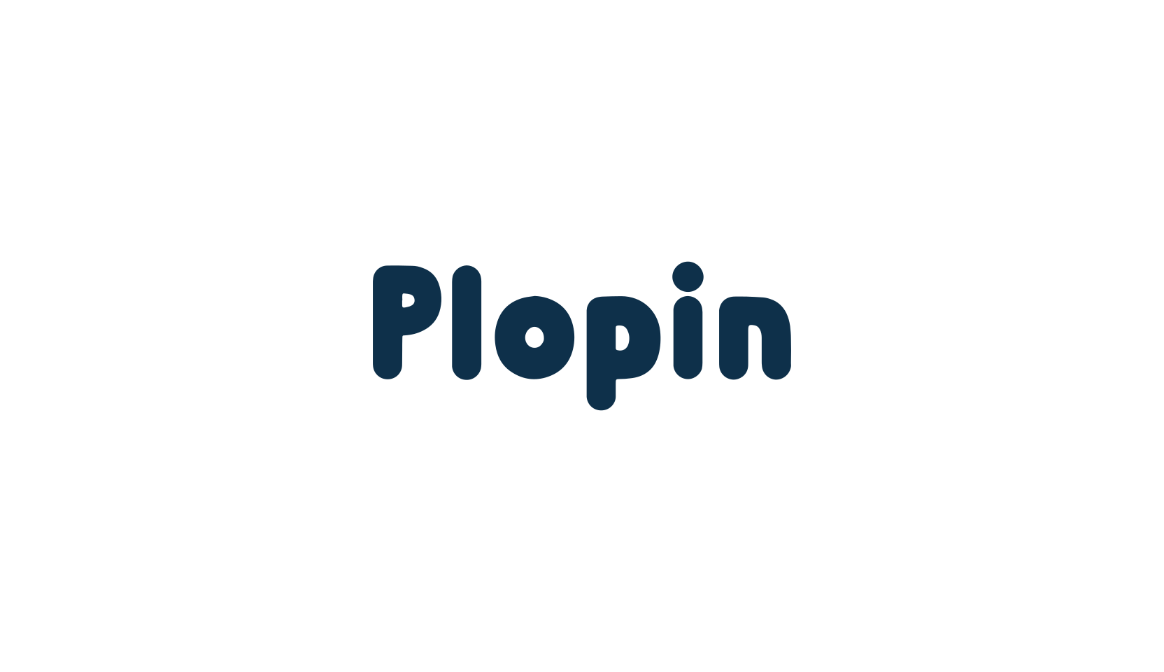 Plopin, cartoon font preview