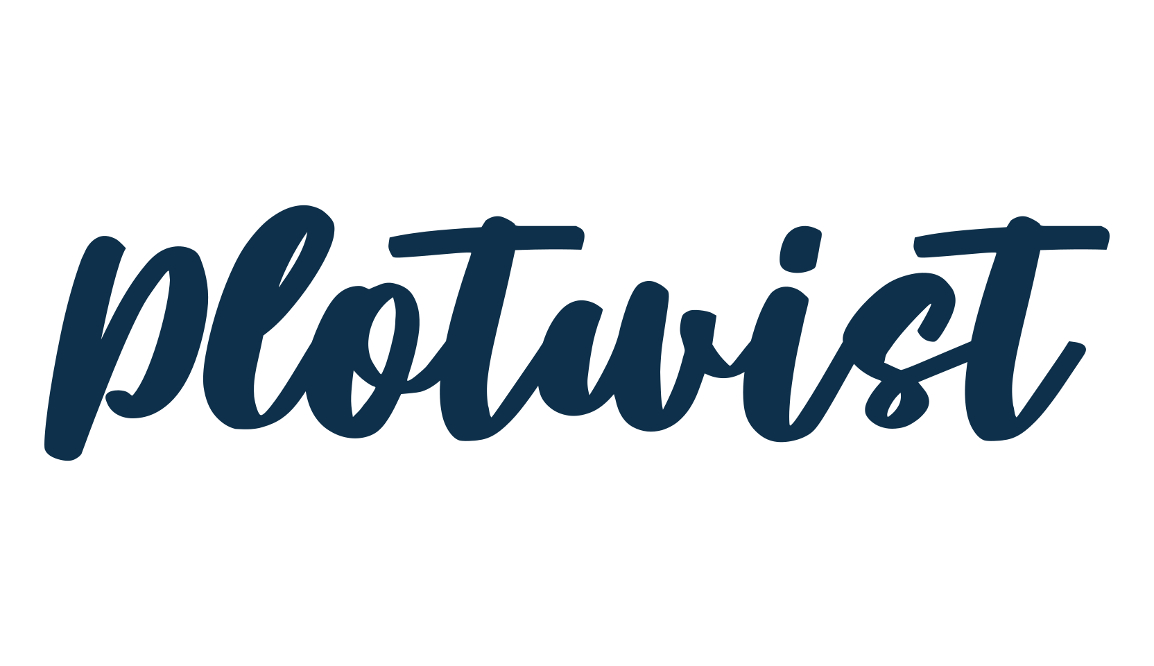 Plotwist, handwriting font preview