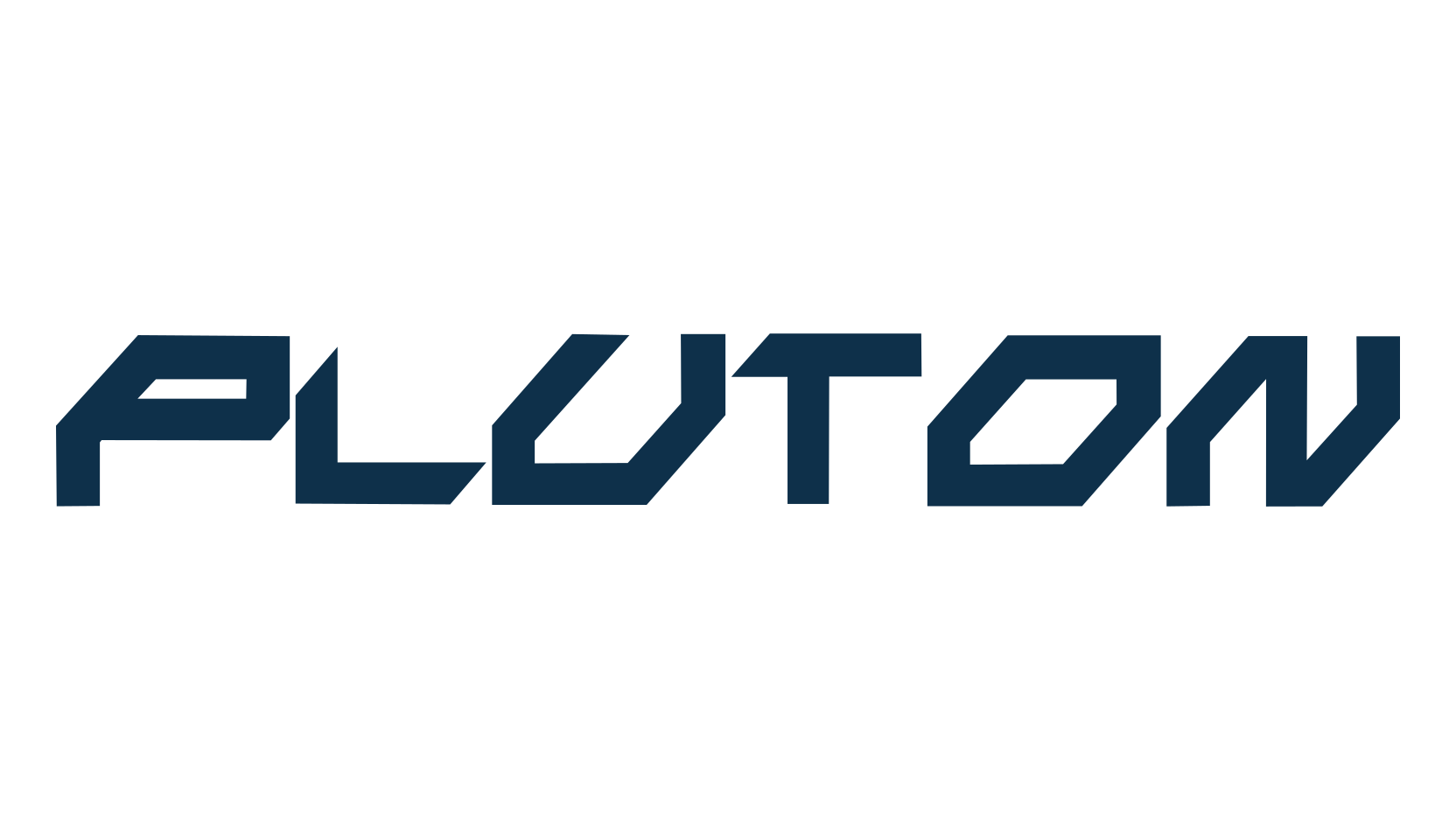 Pluton, sci-fi font preview