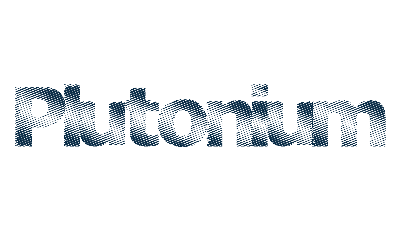 Plutonium, fancy various decorative font preview