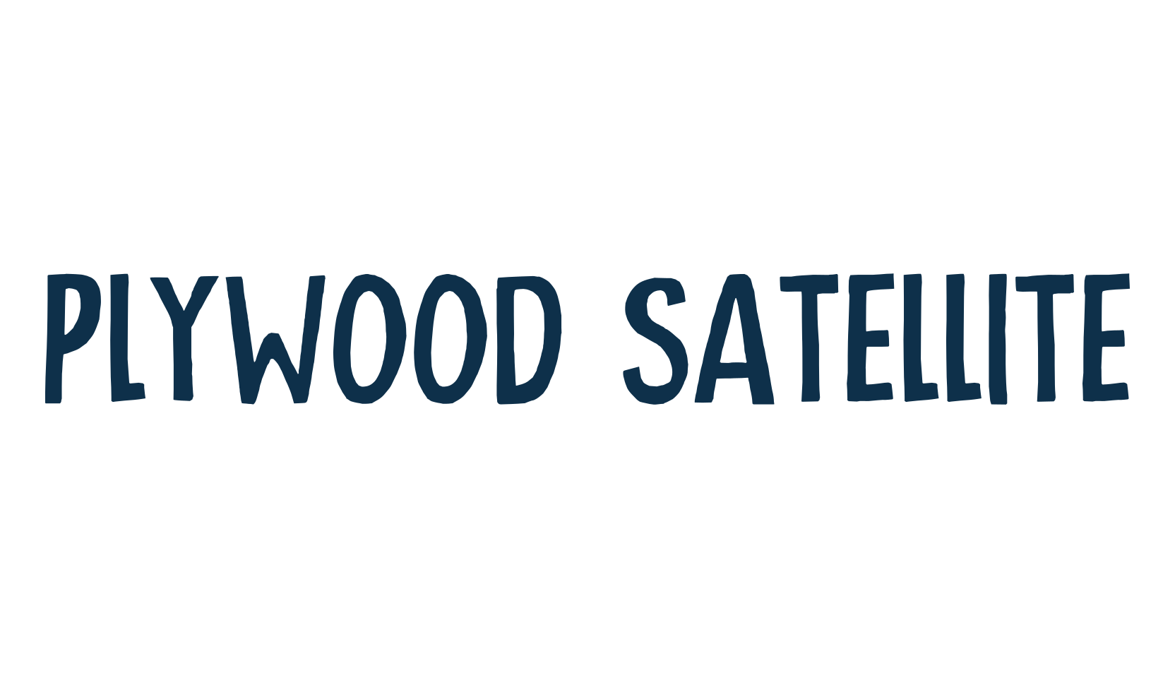 Plywood Satellite, fancy cartoon decorative comic font preview