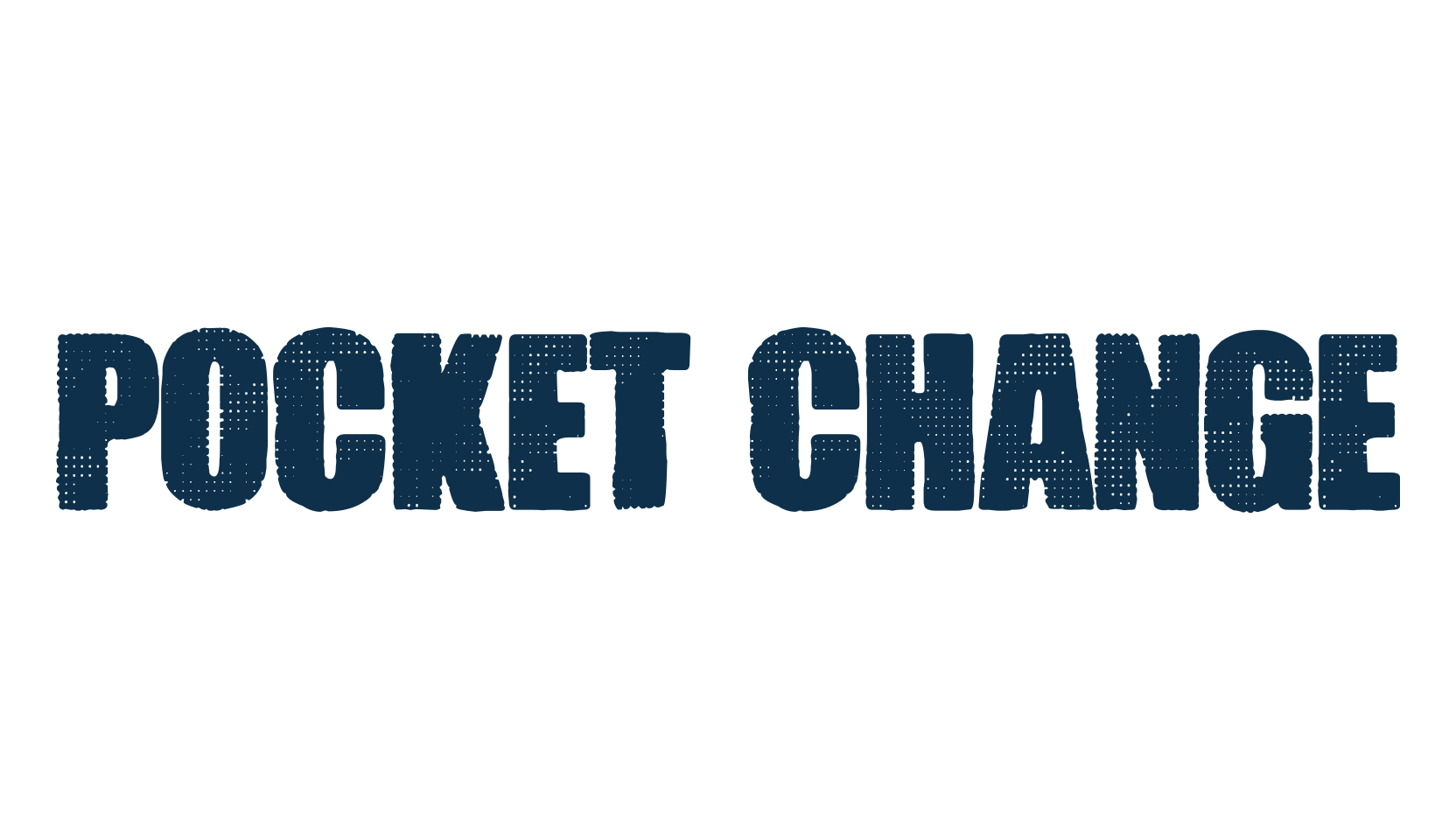 Pocket Change, fancy eroded decorative font preview
