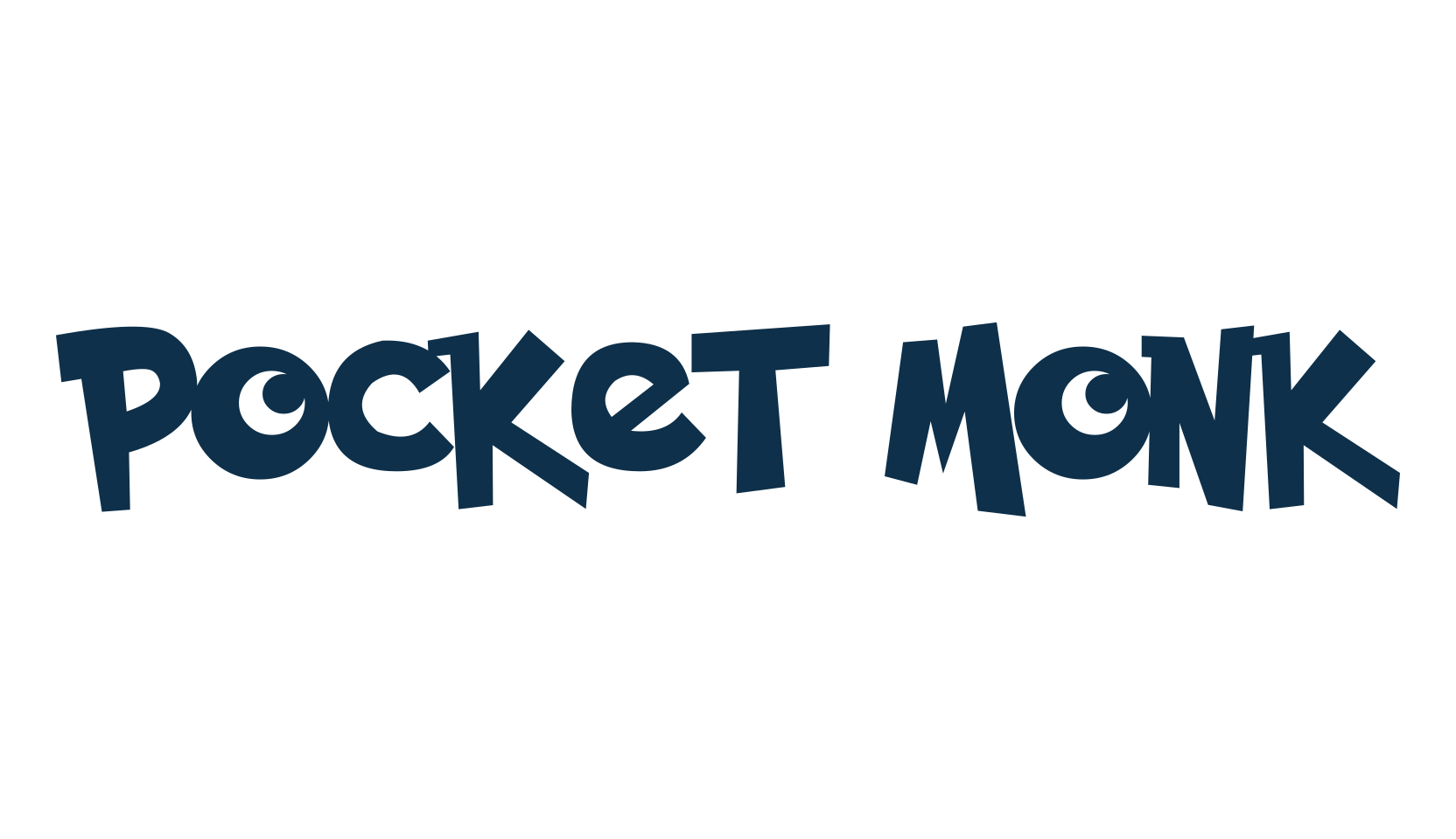 Pocket Monk, cartoon font preview