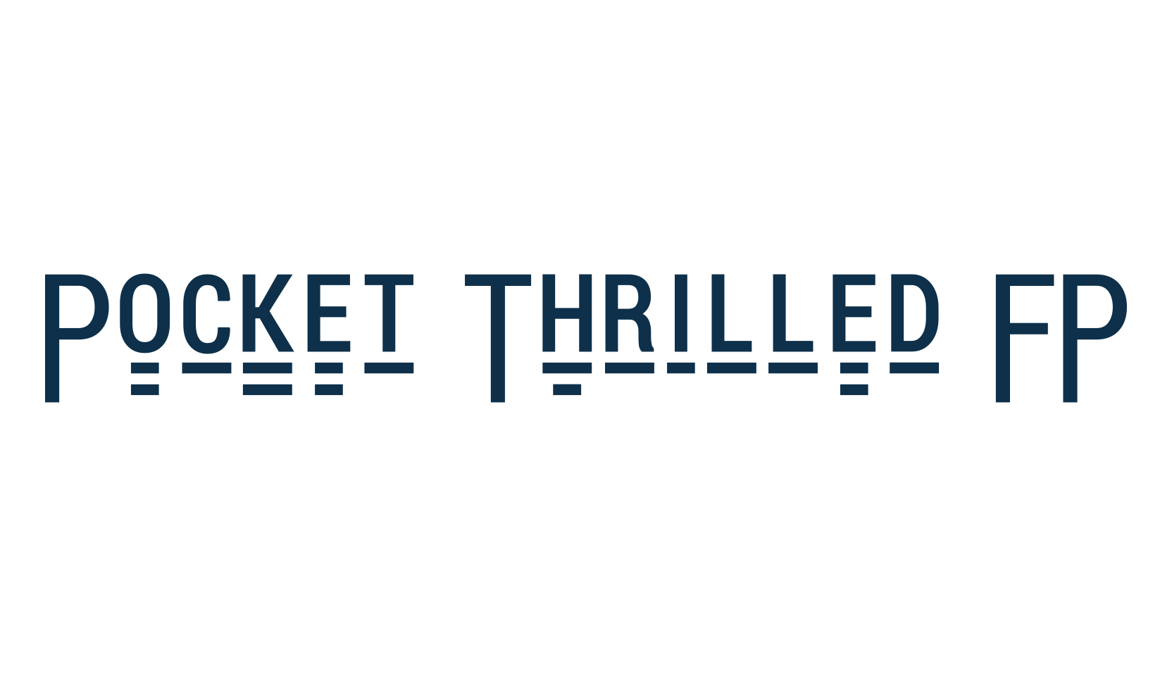 Pocket Thrilled FP, fancy various basic font preview