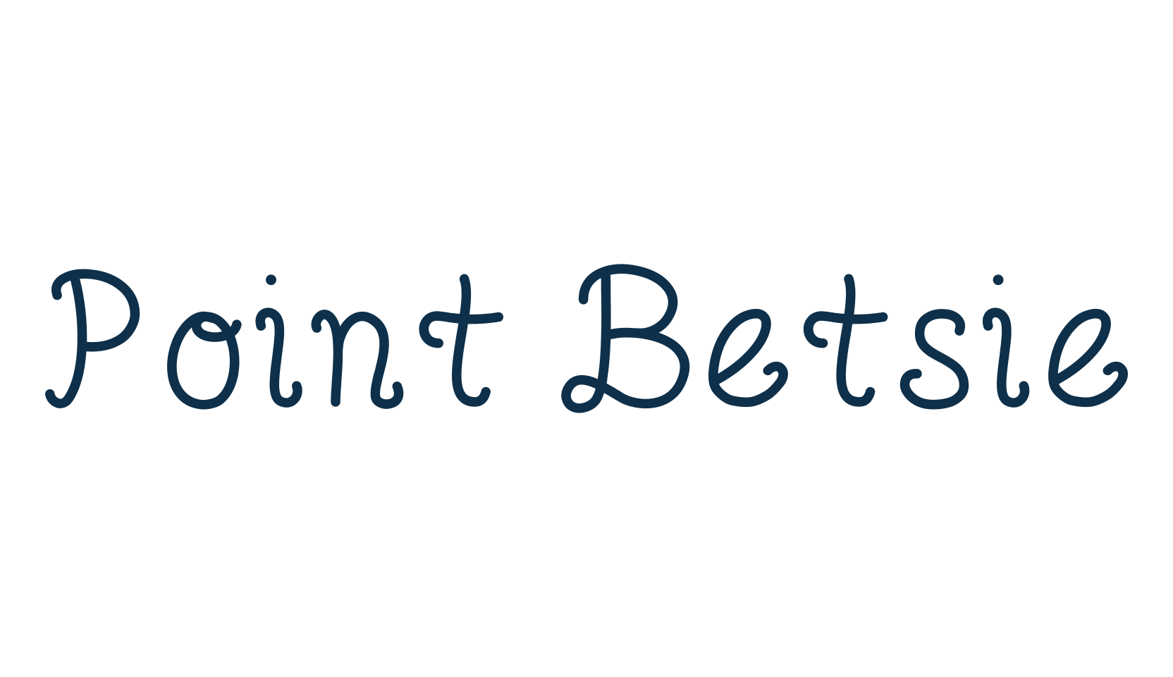 Point Betsie, various font preview