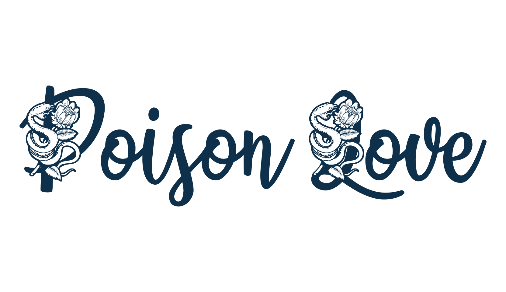 Poison Love, fancy decorative font preview