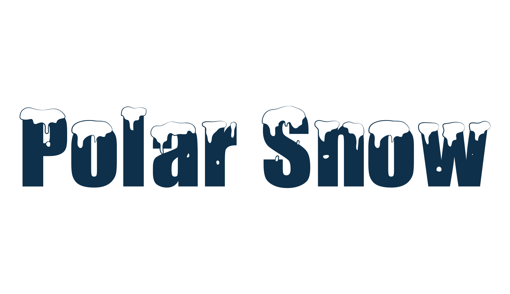 Polar Snow, fire, ice font preview