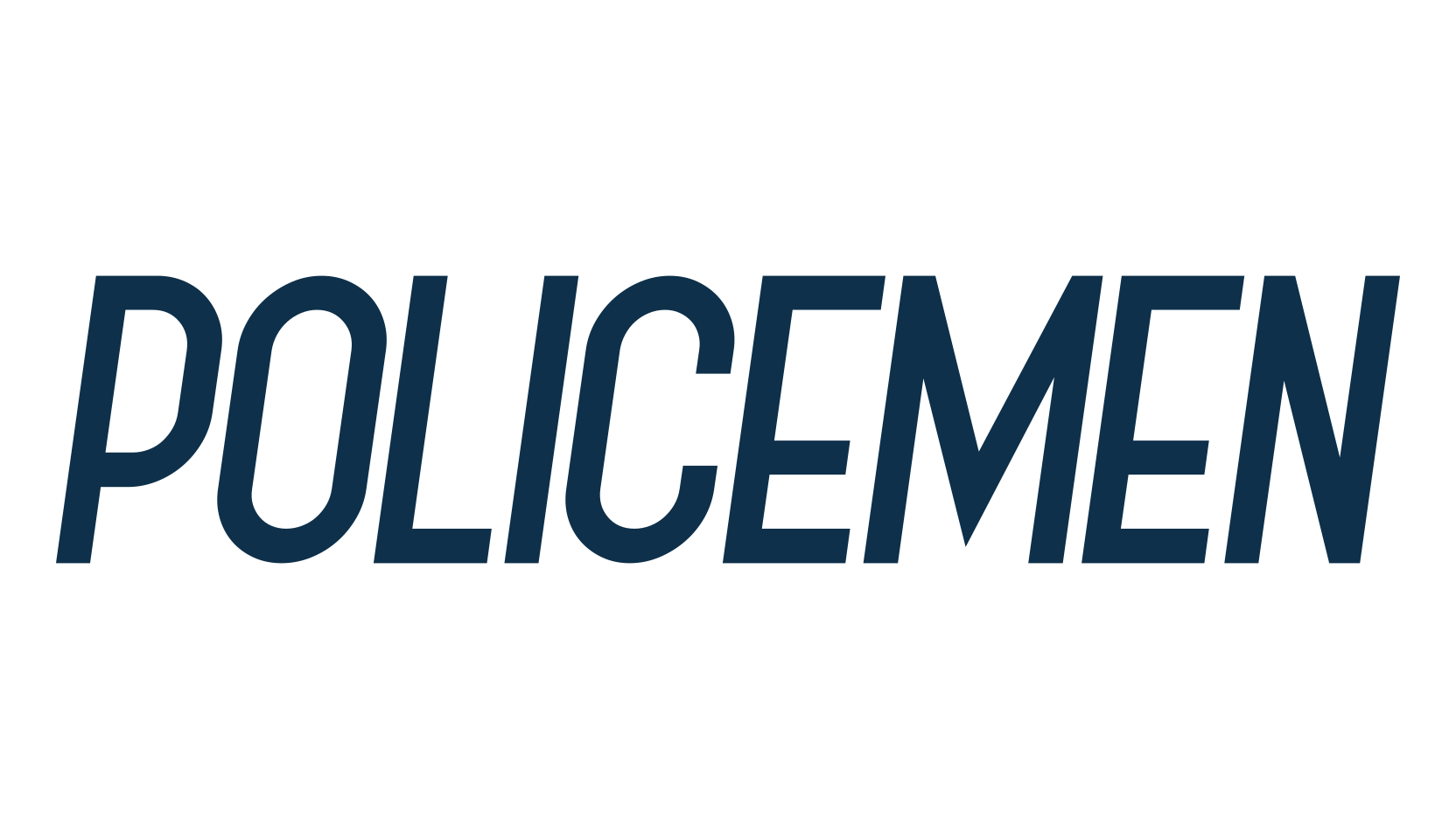 Policemen, basic sans serif font preview