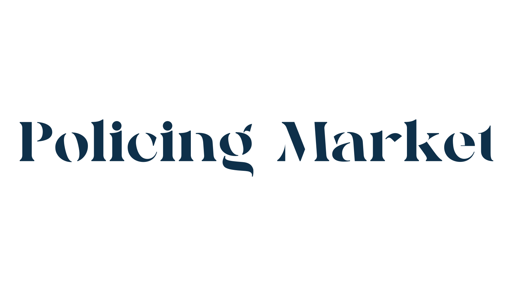 Policing Market, stencil, army font preview