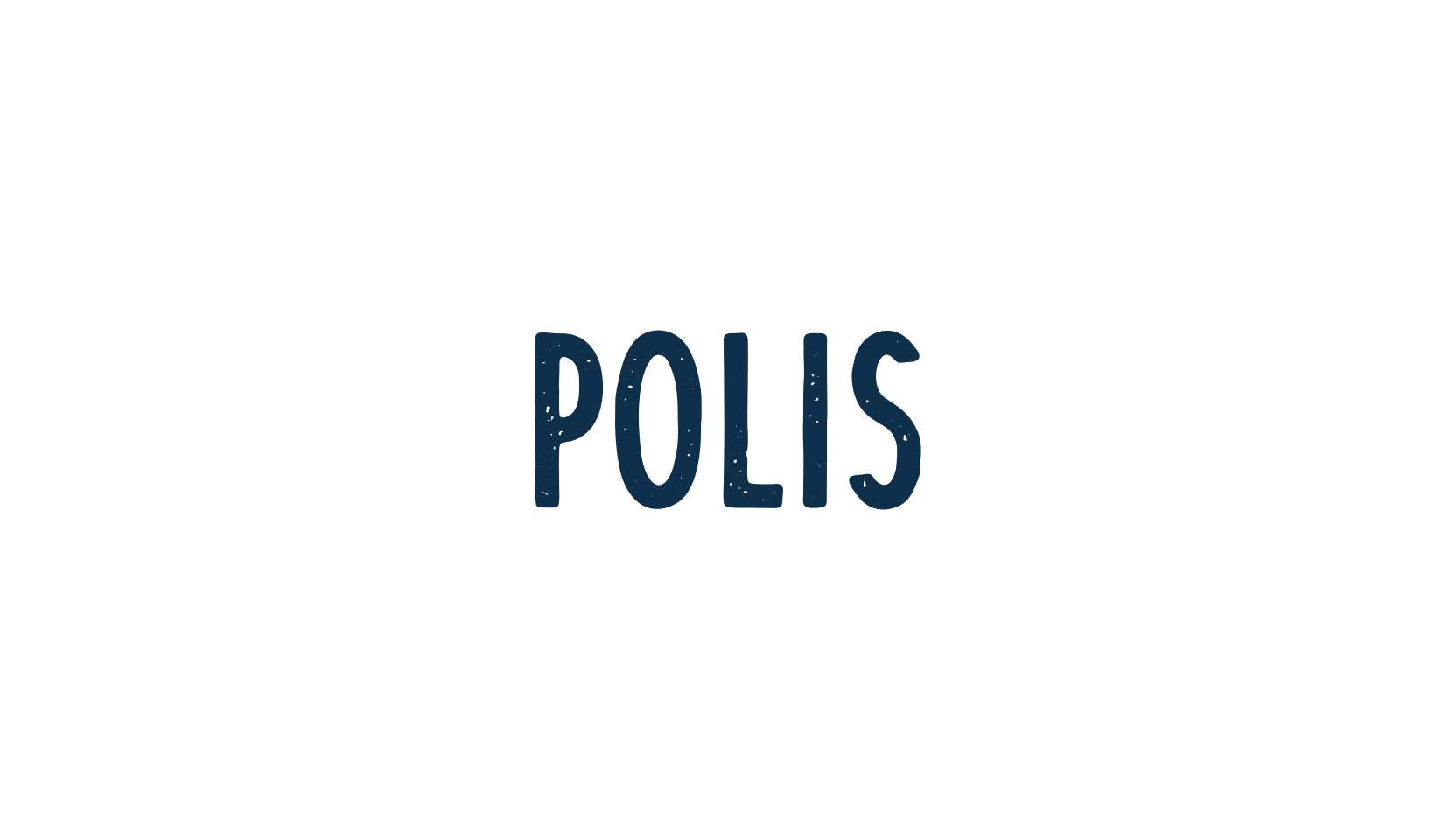 Polis, fancy eroded decorative font preview