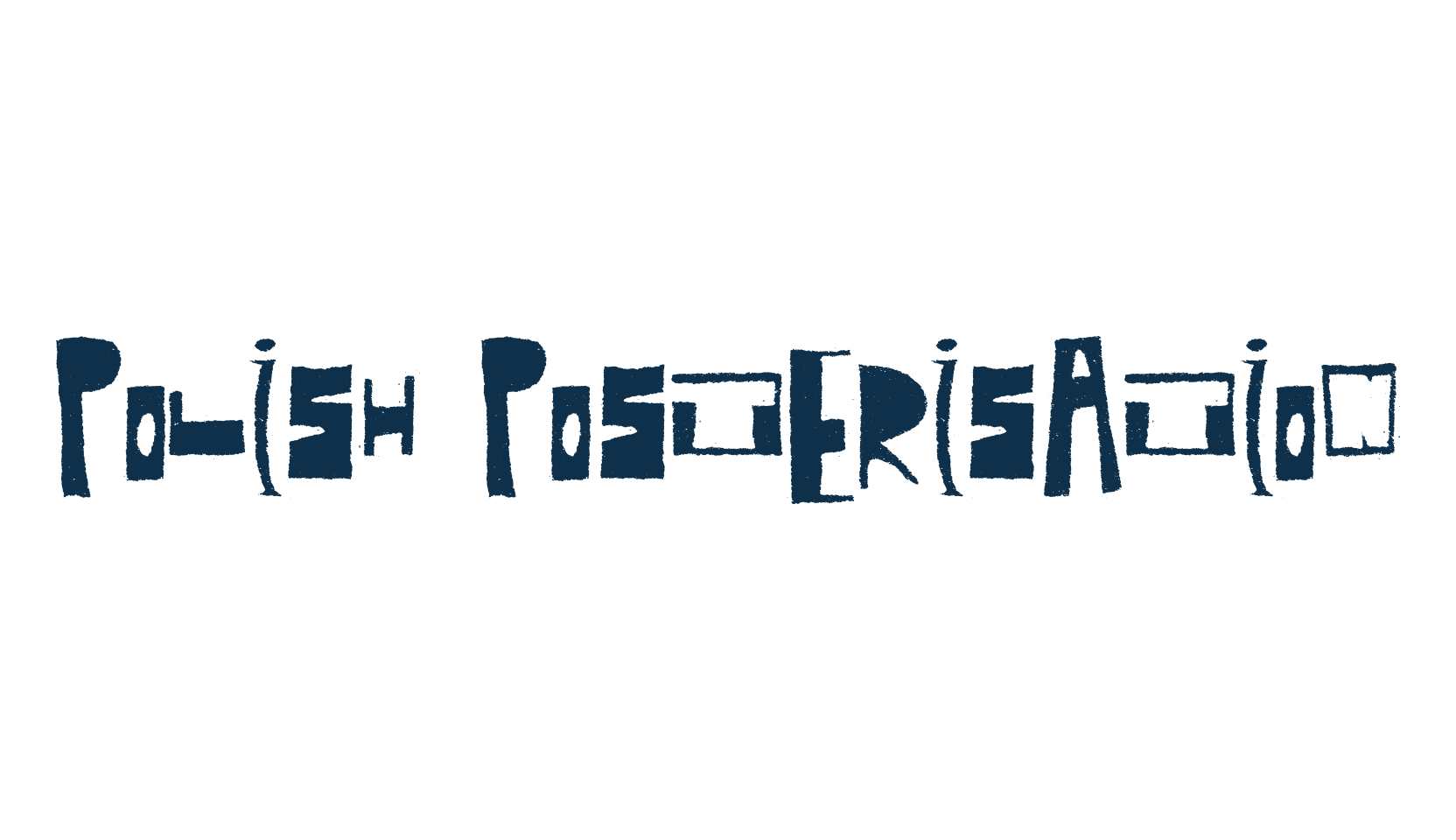 Polish Posterisation, distorted font preview